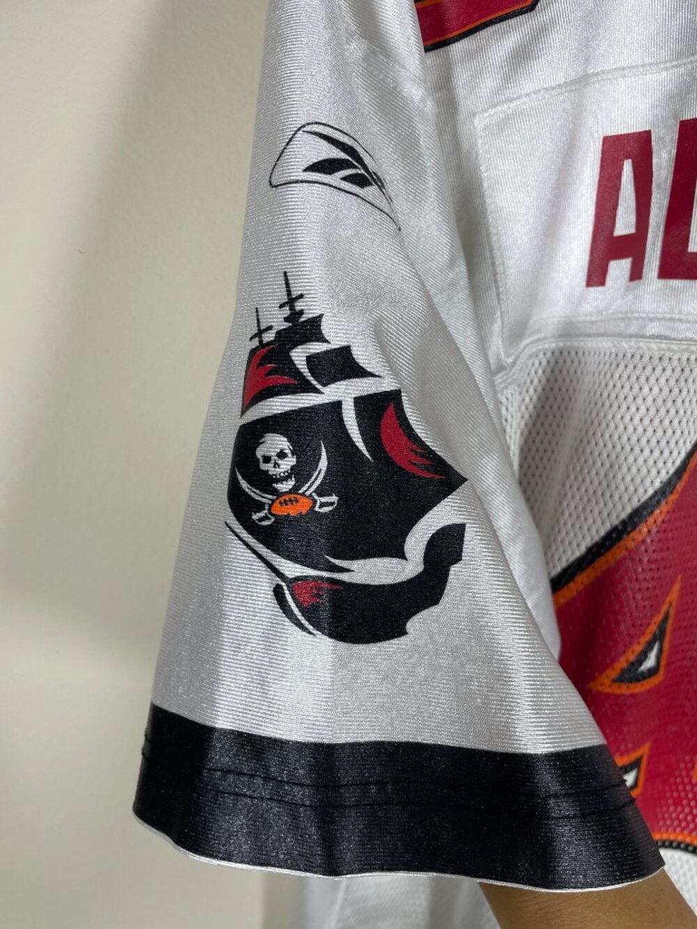 Mike Alstott #40 Reebok Tampa Bay Buccaneers Jersey White L On-Field! - Picture 7 of 7